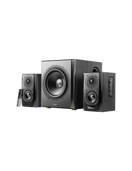 BOXE EDIFIER 2.1, RMS: 150W (2 x 25W, 2 x 15W, 1 x 70W), bluetooth v6.0, telecomanda wireless, volum, bass, treble, Coax/Optical