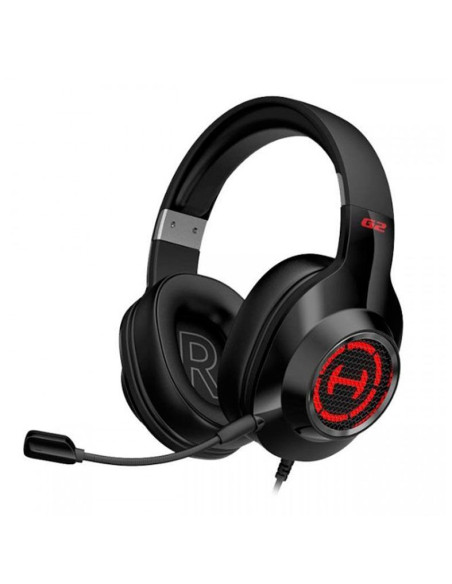 CASTI Edifier, cu fir, gaming, utilizare multimedia, microfon pe casca, detasabil, conectare prin USB 2.0, negru, "G2-II-BK",