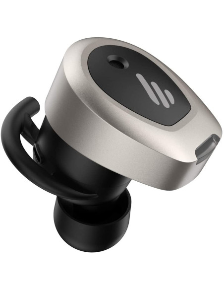 CASTI Edifier, wireless, intraauriculare - butoni, pt smartphone, microfon pe casca, conectare prin Bluetooth 5.0, gri, "TWSNB-M