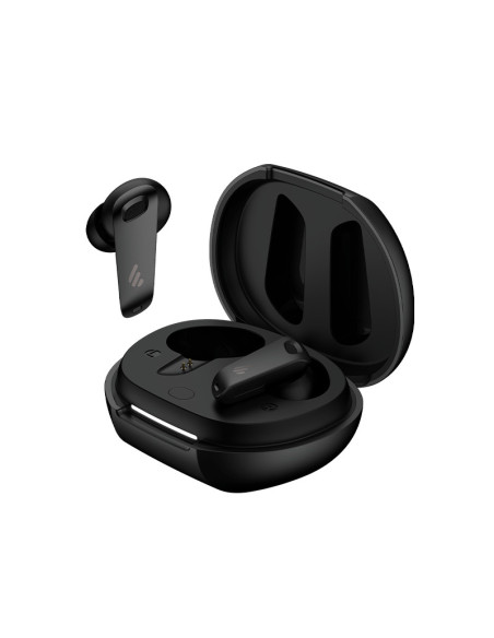 CASTI Edifier, wireless, intraauriculare - butoni, pt smartphone, microfon pe casca, conectare prin Bluetooth 5.4, negru, USB-C,