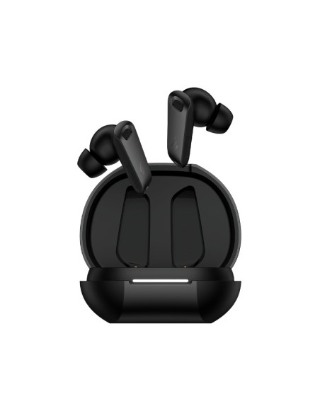 CASTI Edifier, wireless, intraauriculare - butoni, pt smartphone, microfon pe casca, conectare prin Bluetooth 5.4, negru, USB-C,