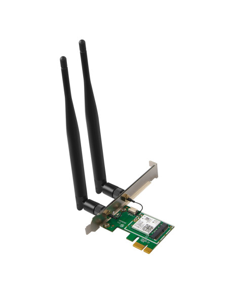 ADAPTOR RETEA Tenda AX3000 + bluetooth 5.0, intern wireless dual band, 3000 Mbps, antena externa x 2, Wi-Fi 6 "E30"