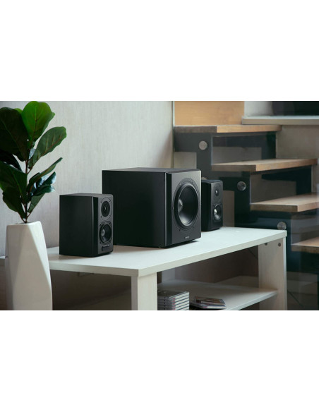 BOXE EDIFIER 2.1, RMS: 150W (2 x 25W, 2 x 15W, 1 x 70W), bluetooth, telecomanda wireless, volum, bass, treble, optical, black, "