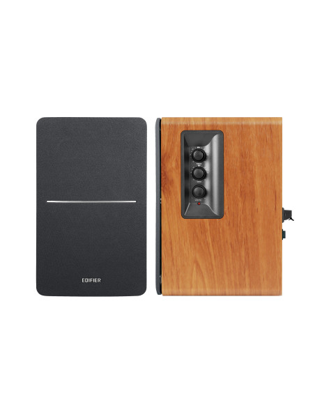 BOXE EDIFIER 2.0, RMS: 42W (2 x 21W), telecomanda wireless, volum, bass, treble, sub-out, brown, "R1280TS-BR"