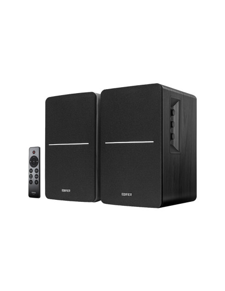 BOXE EDIFIER 2.0, RMS: 42W (2 x 21W), bluetooth, telecomanda wireless, volum, bass, treble, optical, sub-out, black, "R1280DBS-B
