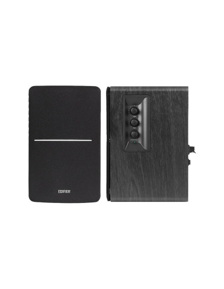 BOXE EDIFIER 2.0, RMS: 42W (2 x 21W), bluetooth, telecomanda wireless, volum, bass, treble, optical, sub-out, black, "R1280DBS-B