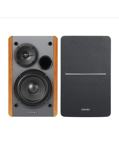 BOXE EDIFIER 2.0, RMS: 42W (2 x 21W), bluetooth, telecomanda wireless, volum, bass, treble, optical, sub-out, brown, "R1280DBS-B