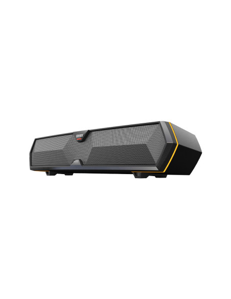 BOXE EDIFIER Gaming desktop, RMS: 5W (2.5W + 2.5W), Bluetooth 5.3, USB-A, RGB, sound card/ mic, dim. 485x70x80mm, black, "MG300-