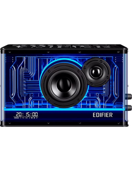 BOXE EDIFIER Gaming desktop, RMS: 40W, Bluetooth 5.3, USB-C, USB-A, AUX, EQs preset 3 moduri, RGB 7 culori, GaN charger 35W, bla