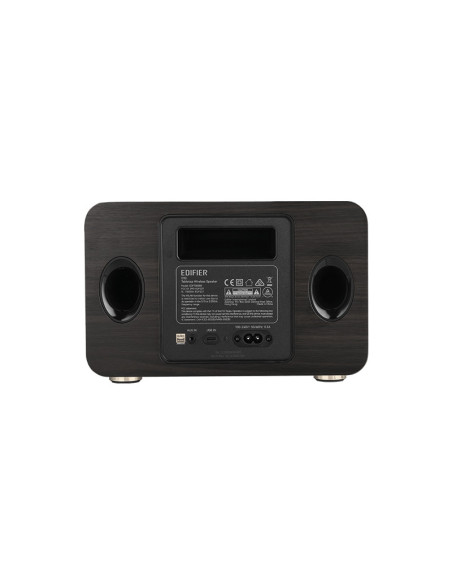 BOXE EDIFIER desktop bluetooth, RMS: 60W (2 x 15W, 1 x 30W), Bluetooth 5.3, AUX, Wi-Fi, USB-C, black, "D32-BK"
