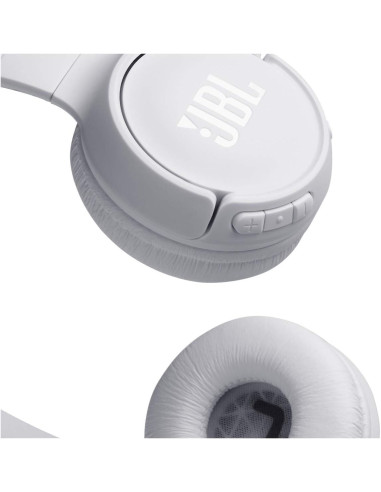 Casti Tune 500 On Ear White "JBLT500WHT"