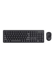 Kit mouse tastatura TRUST Kit Trust Ody II wireless, negru