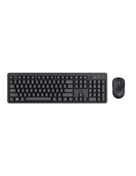 Kit mouse tastatura TRUST Kit Trust Ody II wireless, negru