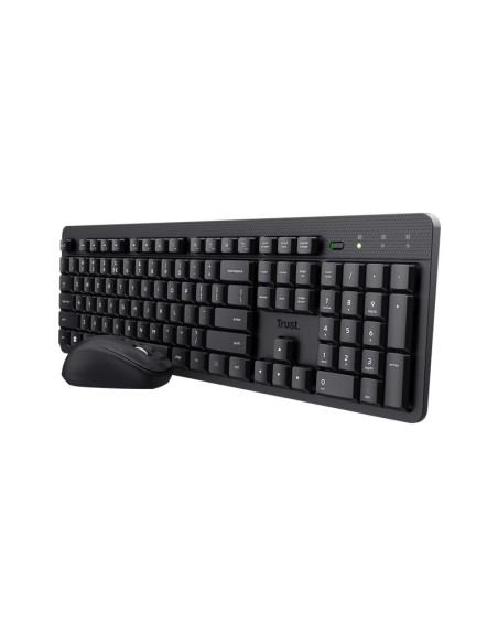 Kit mouse tastatura TRUST Kit Trust Ody II wireless, negru