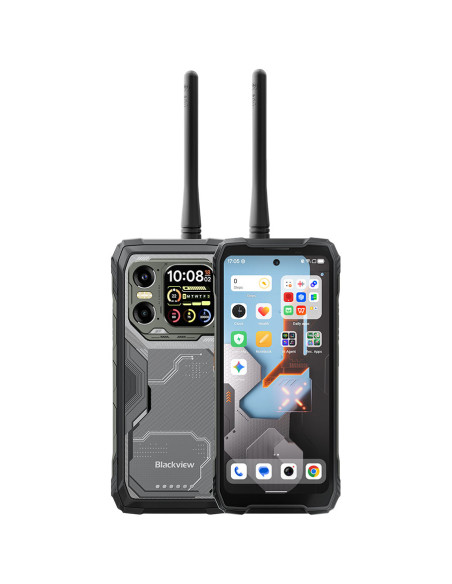 Blackview XPLORE 1 Walkie-talkie 22km 5G Rugged Phone 6.78-inch FHD 2460x1080 120Hz+2.01-inch 296x240 12+256GB, 7050 octa-core 2