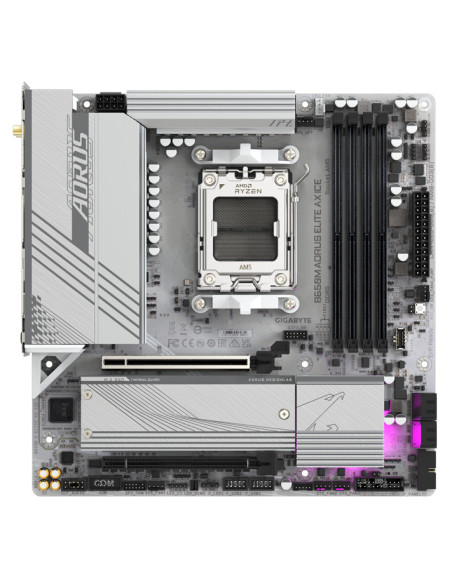 Blaci de baza GIGABYTE MB Gigabyte B650M AORUS ELITE AX ICE