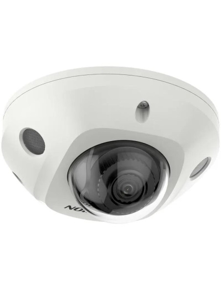 CAMERA IP Hikvision, mini dome pt. interior exterior, dist. IR 30 m, tip lentila fixa 2.8 mm, 4 Mpx, microfon, PoE, carcasa alum