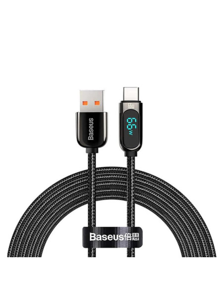 CABLU alimentare si date Baseus, Dynamic Fast Charging Data Cable pt. smartphone, USB (T) la USB Type-C (T), 66W, braided, 2m, n