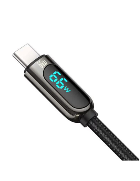 CABLU alimentare si date Baseus, Dynamic Fast Charging Data Cable pt. smartphone, USB (T) la USB Type-C (T), 66W, braided, 2m, n