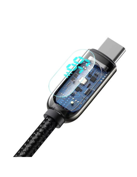 CABLU alimentare si date Baseus, Dynamic Fast Charging Data Cable pt. smartphone, USB (T) la USB Type-C (T), 66W, braided, 2m, n