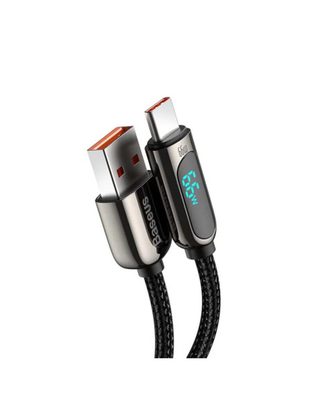 CABLU alimentare si date Baseus, Dynamic Fast Charging Data Cable pt. smartphone, USB (T) la USB Type-C (T), 66W, braided, 2m, n