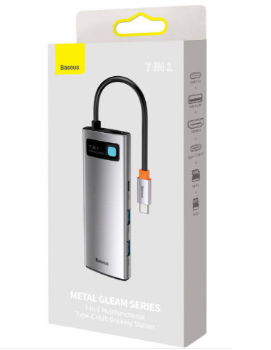 DOCKING Station Baseus Metal Gleam,conectare PC...