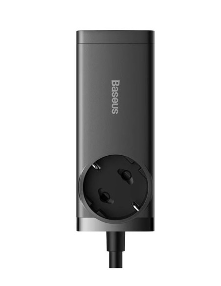 INCARCATOR RETEA Baseus GaN3 Pro Powerstrip,QC 100W,1xAC,2xUSB Type-C Output 5V/3A,2 x USB,include cablu USB Type-C la USB Type-