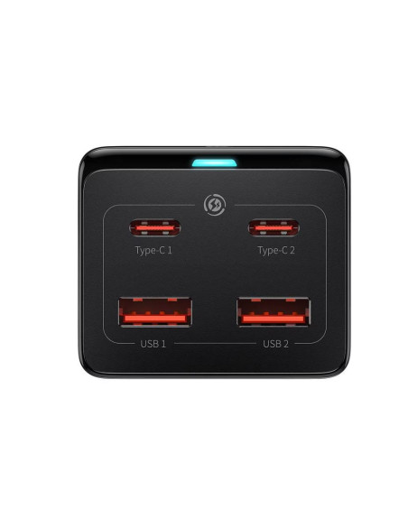 INCARCATOR RETEA Baseus GaN3 Pro Powerstrip,QC 100W,1xAC,2xUSB Type-C Output 5V/3A,2 x USB,include cablu USB Type-C la USB Type-