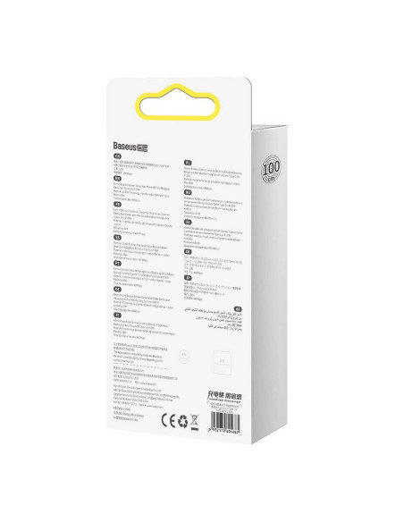 CABLU alimentare si date Baseus Explorer, Fast Charging Data Cable pt. smartphone, USB Type-C la Lightning 20W, 2m,Auto Power-Of