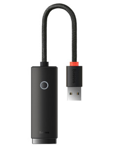 ADAPTOR RETEA Baseus Lite, USB 2.0 to RJ-45 10/100 Mbps...