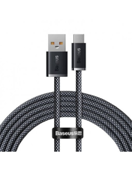 CABLU alimentare si date Baseus, Dynamic Fast Charging Data Cable pt. smartphone, USB (T) la USB Type-C (T), 100W, braided, 2m,