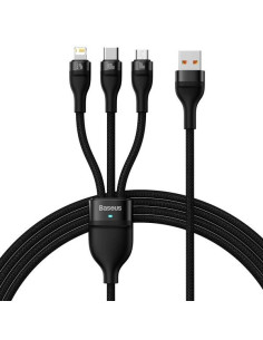 CABLU alimentare si date Baseus Flash, One-for-three...