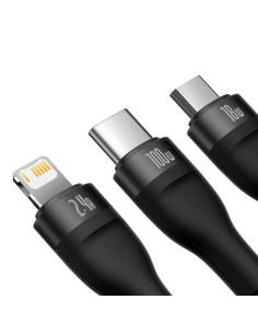 CABLU alimentare si date Baseus Flash, One-for-three... 2
