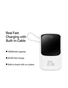 POWER BANK Baseus Qpow Pro Digital Display, 10000mAh,... 2