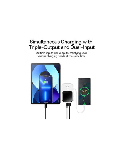 POWER BANK Baseus Qpow Pro Digital Display,...