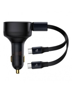 INCARCATOR auto Baseus Tiny Star, Quick Charge 33W, cablu...