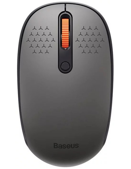 MOUSE Baseus, wireless 2.4GHz, optic,3/1 butoane/scroll, 800/1200/1600DPI, raza 10-20m, gri "B01055502833-00"