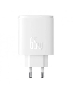 INCARCATOR RETEA Baseus Cube Pro, Quick Charge 65W, 2 x...