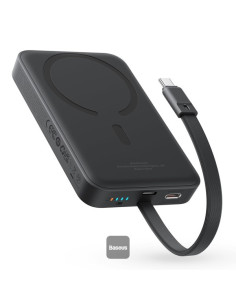 POWER BANK Baseus Magnetic Mini Wireless, 10000mAh, 30W,...