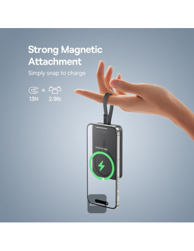 POWER BANK Baseus Magnetic Mini Wireless,...