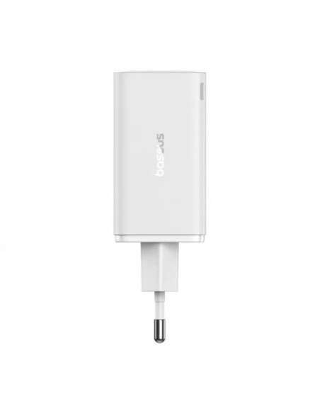 INCARCATOR RETEA Baseus GaN6 Pro, Quick Charge 65W, 2 x USB Type-C Output 5V/3A, 2 x USB (include cablu USB Type-C la USB Type-C
