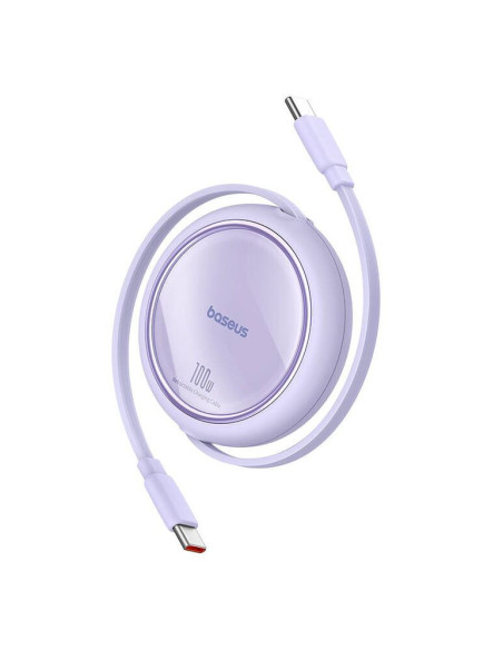 CABLU alimentare si date Baseus Free2Draw Mini, Fast Charging Data Cable pt. smartphone, retractabil, USB Type-C la USB Type-C 1