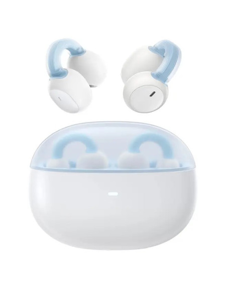 CASTI Baseus AirGo 1 Ring Open-Ear, pt smartphone, wireless, bluetooth 5.3, microfon pe casca, 25 ore durata baterie, cablu incl
