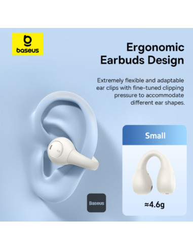 CASTI Baseus AirGo AS01 Open-Ear TWS, pt...