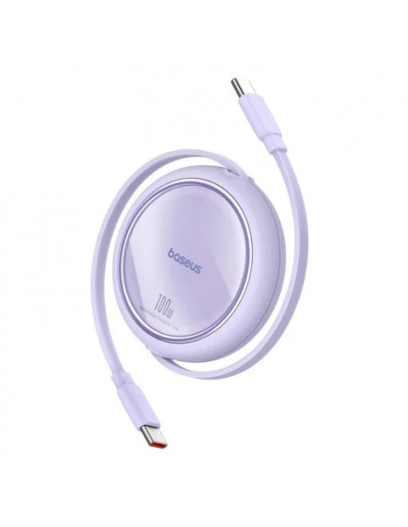 CABLU alimentare si date Baseus Free2Pull Mini, Fast Charging Data Cable pt. smartphone, retractabil, USB Type-C la USB Type-C 6