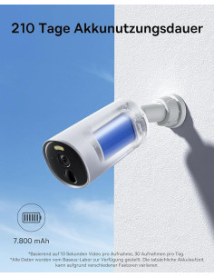 CAMERA IP Exterior Baseus B1, 2K QHD 2304 x 1296,... 2
