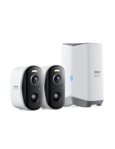 CAMERA IP Exterior Baseus N1, KIT 2 camere 2K +...