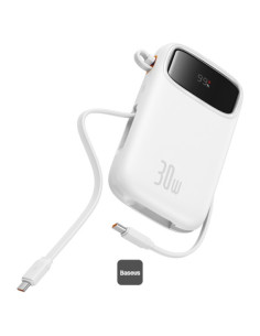 POWER BANK Baseus Qpow2 Digital Display, 10000mAh, 30W, 2...