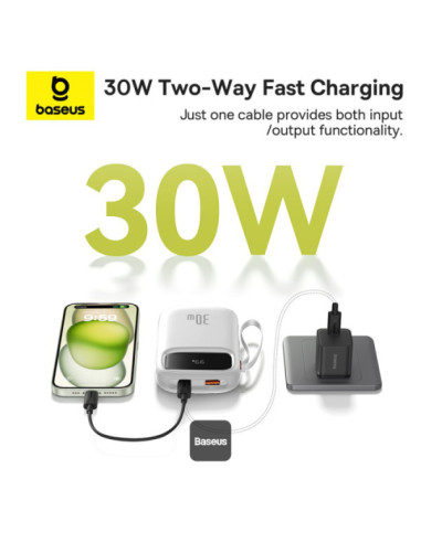 POWER BANK Baseus Qpow2 Digital Display,...