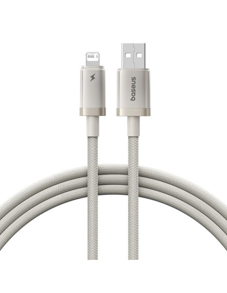 CABLU alimentare si date Baseus Titanium, pt smartphone, USB Type-C la USB Type-C 100W, braided, 1m, galben "P10378100G21-00" -